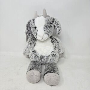 Mary Meyer Putty Goat Stuffed Animal Grey White Mottled Plush Toy 12 inch NWT